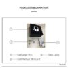 Nuclear radiation detector package